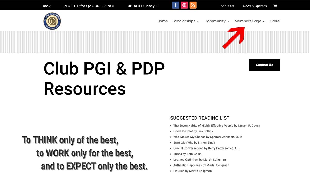 PGI PDP Resources 1 Hour to Make Your Club the BEST