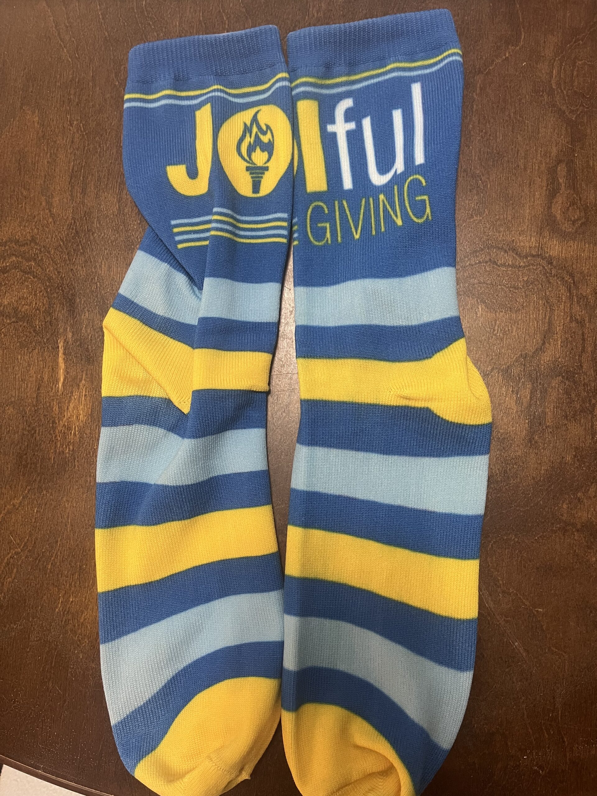 JOIful Giving Socks Arrive In Michigan At the Summer Summit 1 IMG 4872 scaled
