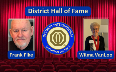 Celebrating Excellence: The 2024 Michigan District Optimists Hall of Fame Recipients