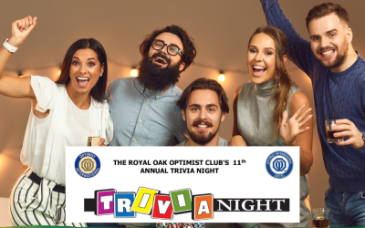 Join the Fun at the Royal Oak Optimist Club’s 11th Annual Trivia Night!