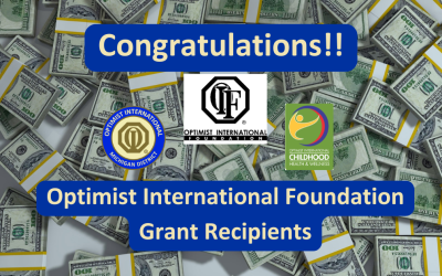 Congratulations to Michigan Optimist Clubs on Securing Childhood Health & Wellness Grants!