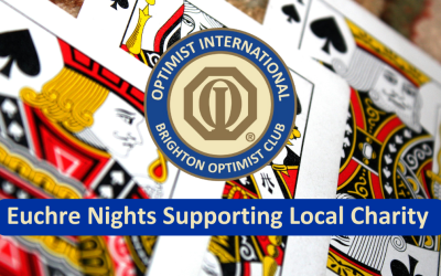 Brighton Optimist Club and Eternity Brewing Raise $472 for Howell Library at Charity Euchre Night