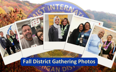 Celebrating the Success of the Fall District Gathering – November 16 at the Crowne Plaza Hotel