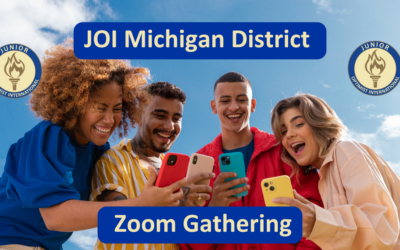 Join the JOI Michigan District Zoom Gathering! Leadership Through Optimism