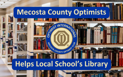 Mecosta County Optimist Club Helps St. Michael’s School Upgrade Library System