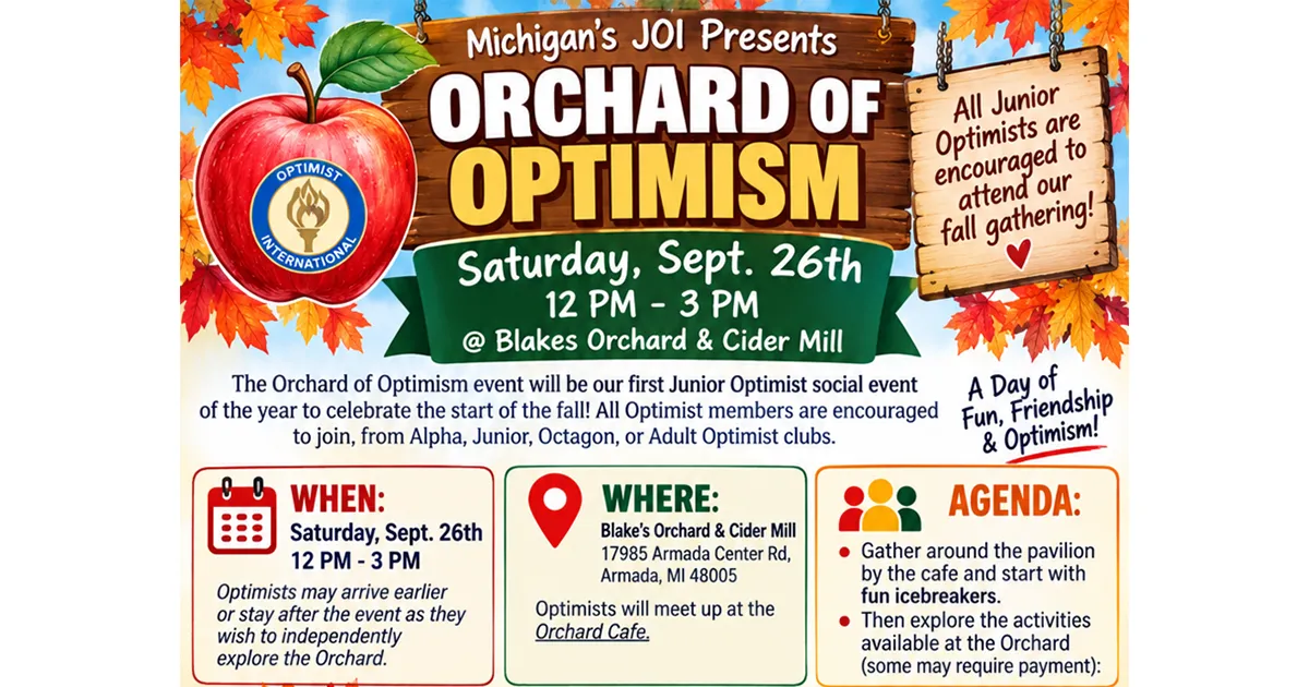 orchard of optimism
