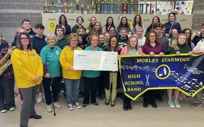 Mecosta Optimists Donate $500 to Support Morely Standwood Band