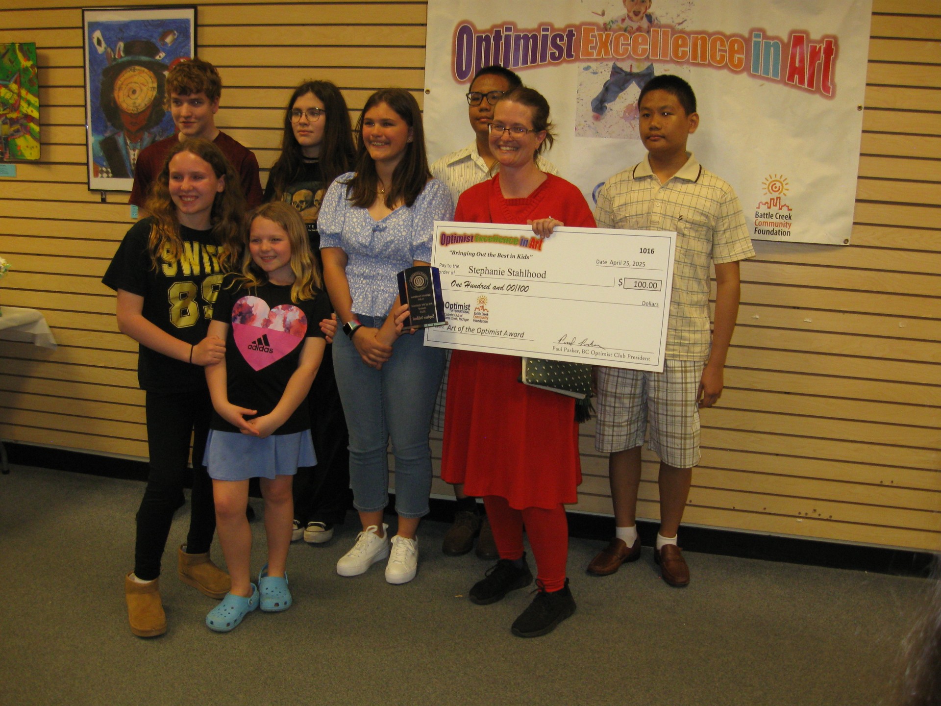 Celebrating Creativity: The 2025 Battle Creek Optimist Club Excellence in Art Competition – By the Numbers and Beyond 2 thumbnail 2025 29 opt art group 2